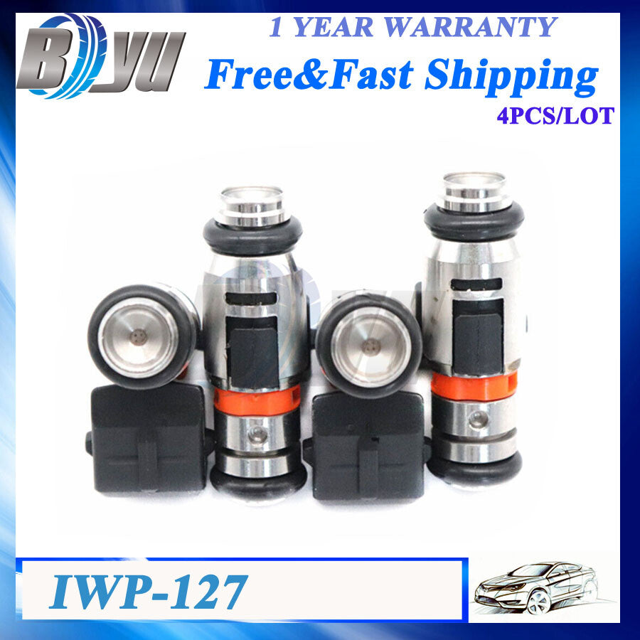 4PCS New Fuel Injector Nozzle IWP-127 for Ford Fiesta Ecosport 1.6L 2003-2006