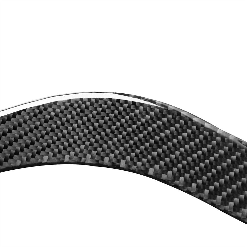 2X Carbon Fiber Headlight Eyelids Eyebrow Cover Trim for Toyota Tundra 2014-2018