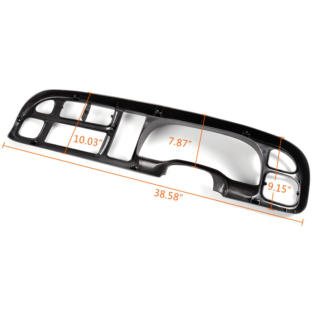 The dashboard/instrument panel surround bezel is suitable for Dodge for Ram 1500 2500 3500