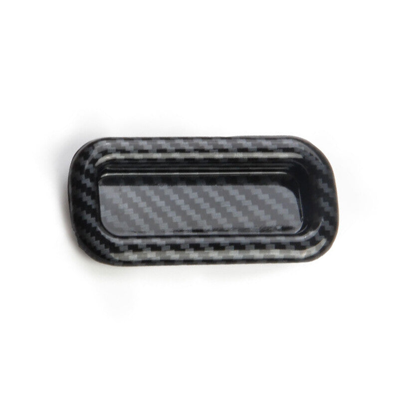 for Dodge Durango 2014-2021 Skylight Door Bowl Handle Carbon Fiber Trim