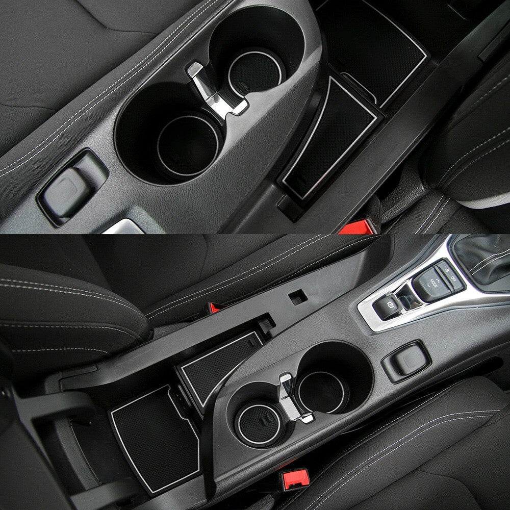 Non-Slip Door Slot Cup Holder Mat Gate Groove Pad for Chevrolet Camaro 2017-2023