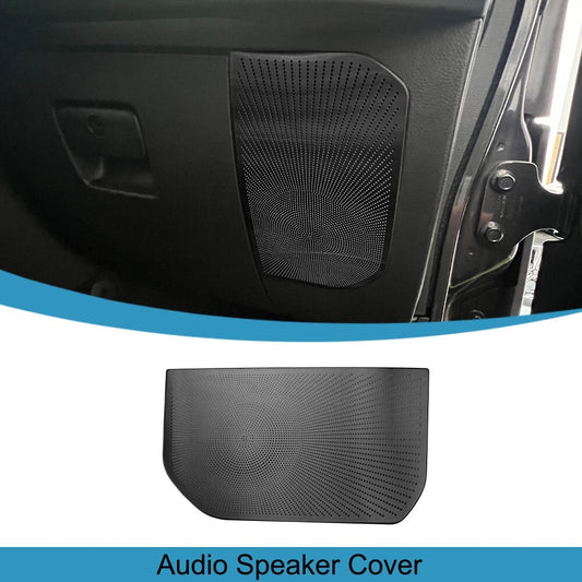 Center Console Lower Audio Speaker Cover Trim for Jeep for Wrangler JL 2024 Up Black