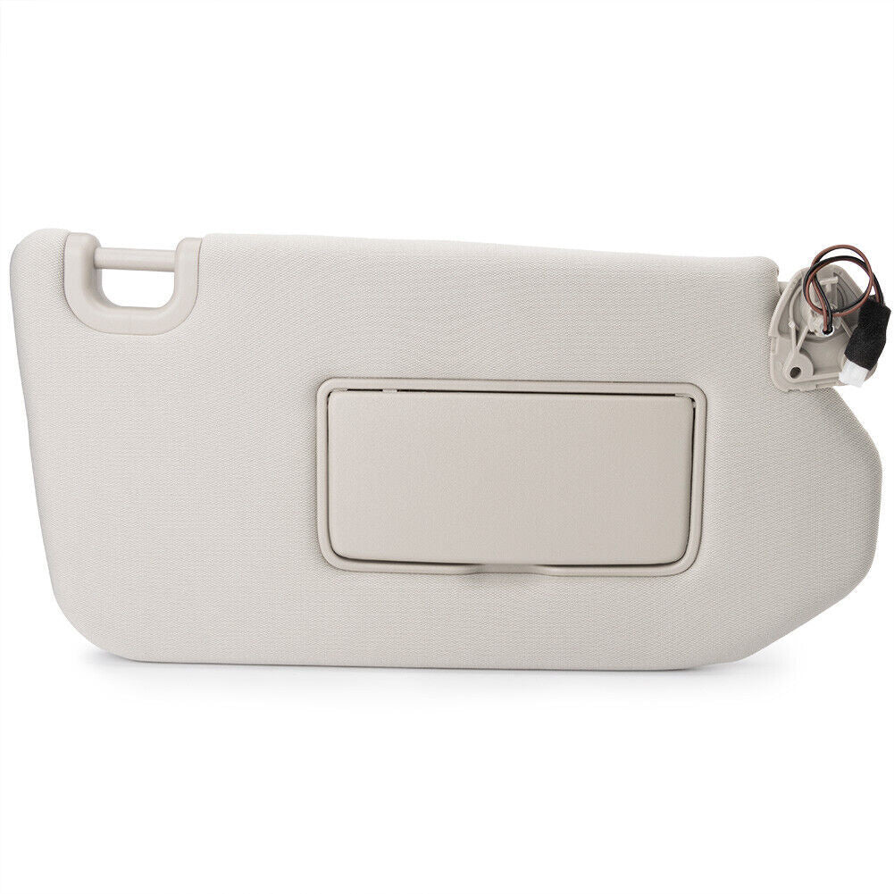 2Pcs For 2013-2018 for Nissan Pathfinder Beige Left + Right Side Sun Visors