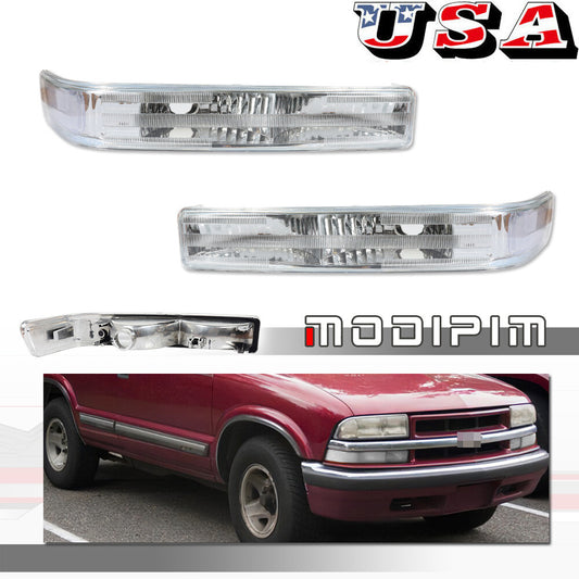 Transparent SideMarker Parking Light Lens for 98-04 for Chevrolet for GMC S10 Blazer Sonoma