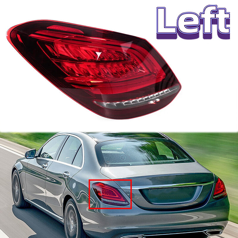 Left LED Tail Light Brake Lamp for Mercedes Benz C-Class W205 C180 C200 2019-20