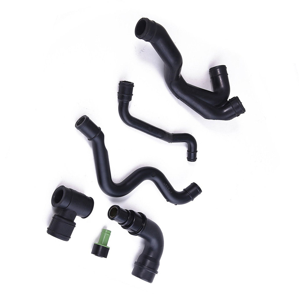 6-piece engine crankcase vent hose kit for Volkswagen for Jetta for Golf MK4 1.8T 06A 103 213 F
