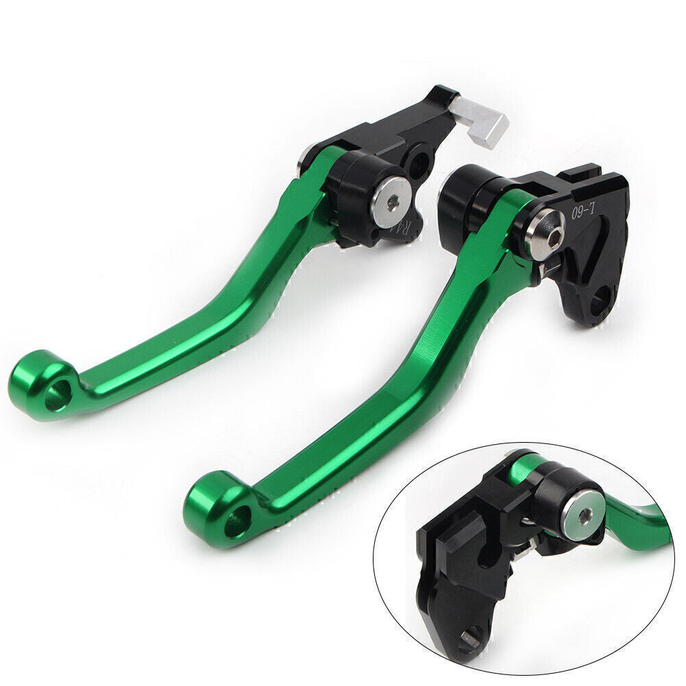 Bremshebel Kupplungshebel Motorrad Lenker Alu f¨¹r for Kawasaki KLX250 D-TRACKER GR¨¹N