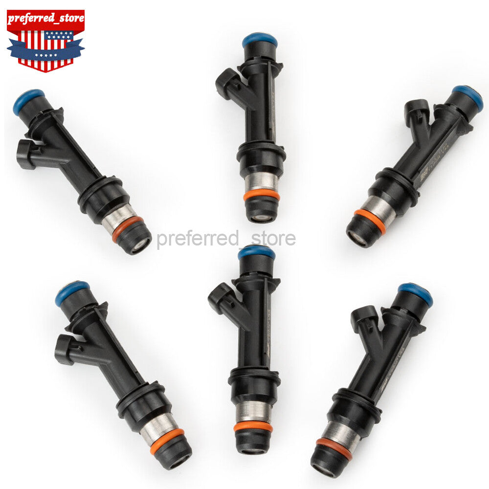 6pcs 832-11178 NEW Fuel Injectors for Chevy Trailblazer for GMC Envoy 4.2L 2002-2004