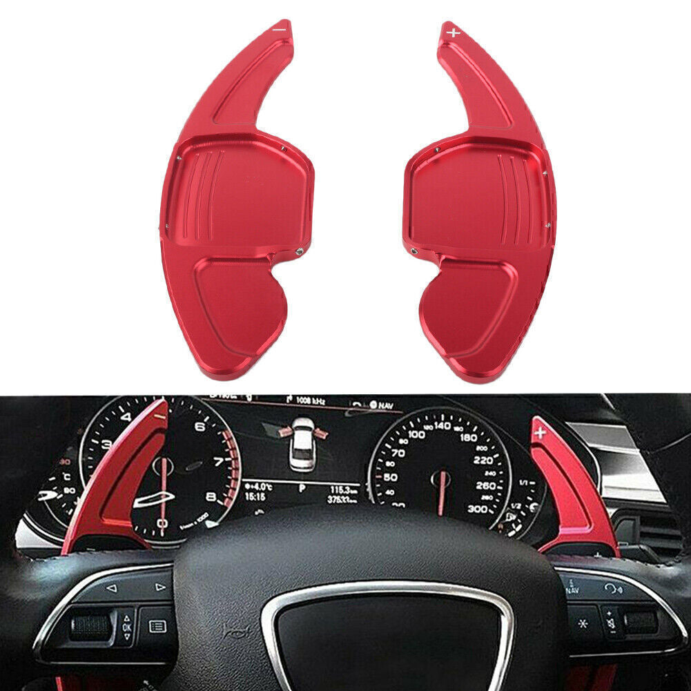 Steering wheel paddle shifters are compatible with for Audi A3, A4L, A5, A6L, A7, for A8 , S5, S6, S7, and SQ5.