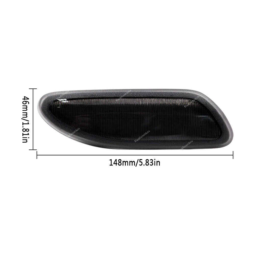 For 2001-07 for Mercedes for Benz C-Class Right Turn Signal Side Marker Light Smoked