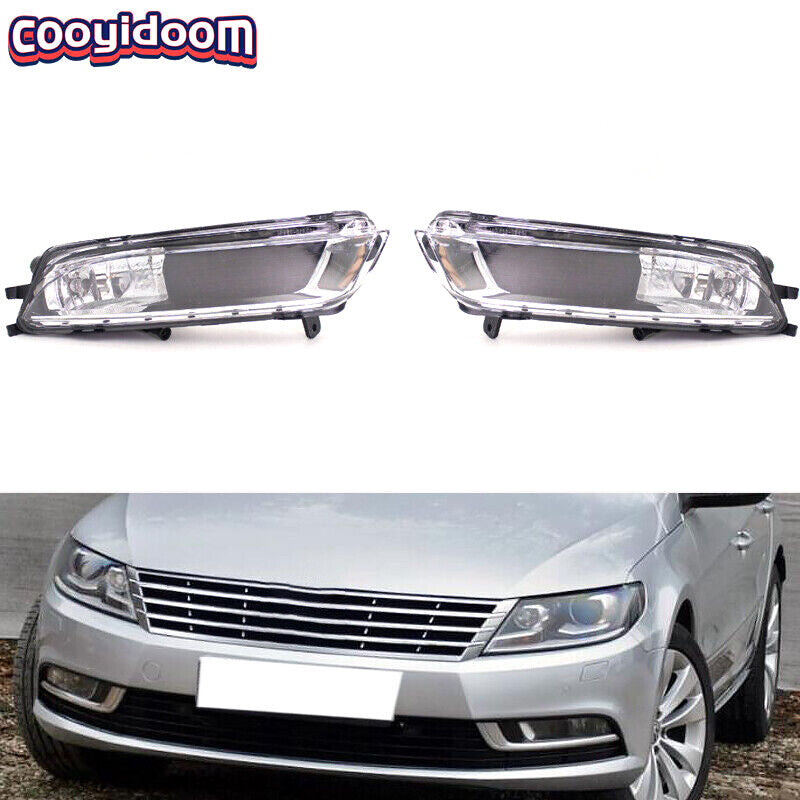 Suitable for 2012-2017 for Volkswagen for Passat CC front bumper fog lights with bulbs LHRH
