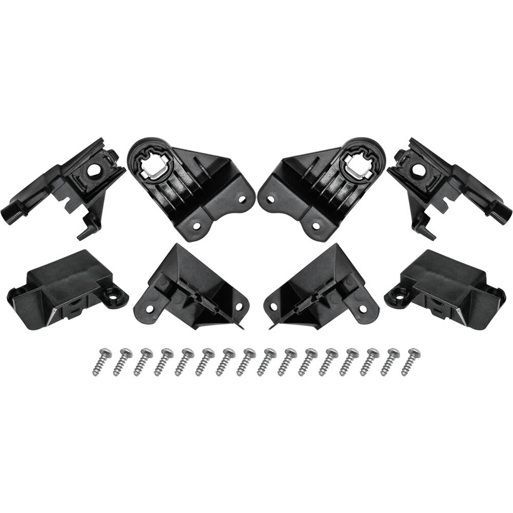 Pair Headlight Bracket Repair Set Kit For X1 F48 F49 2019-2023 X2 F39 2017-2023