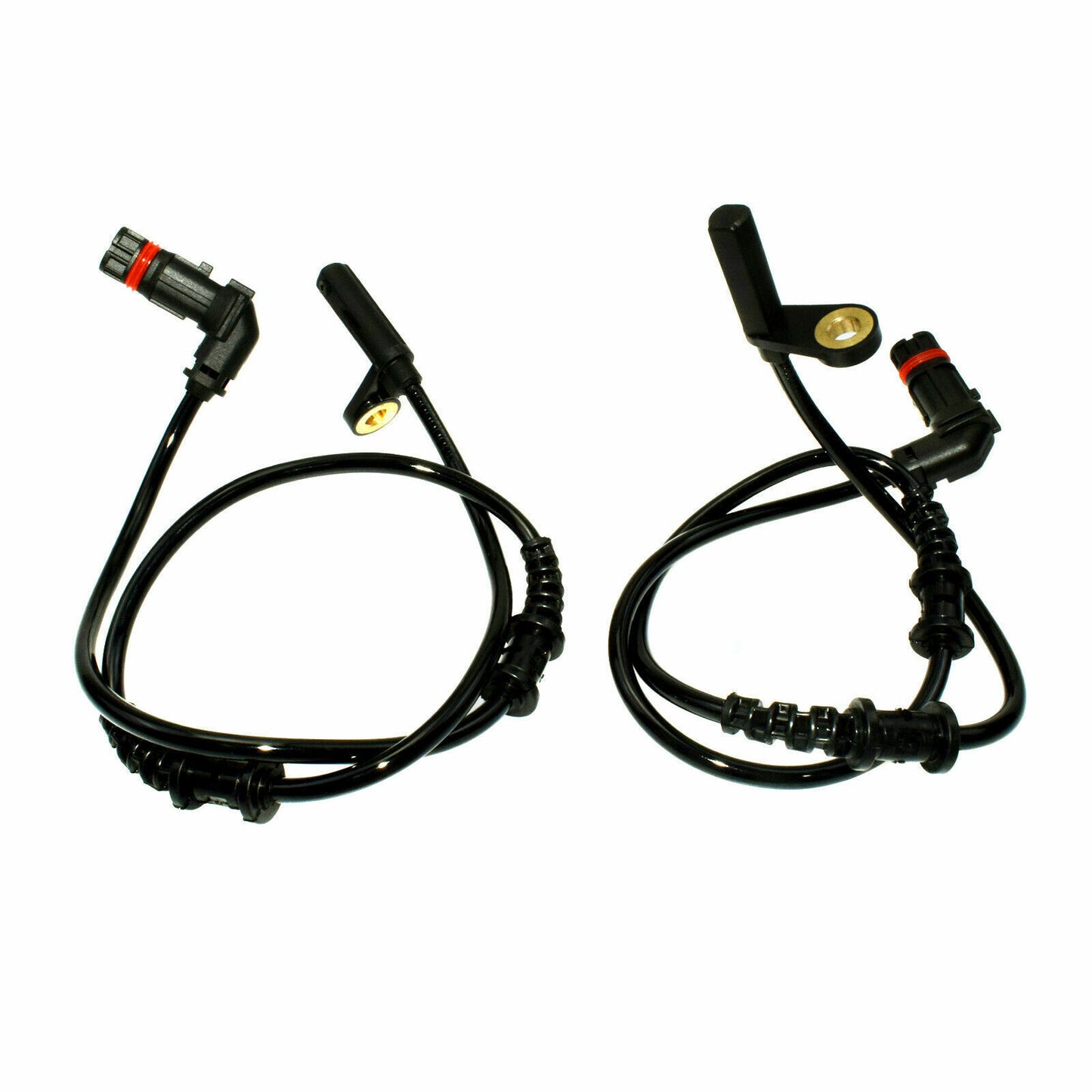 2Pcs ABS Wheel Speed Sensor Front L R for Mercedes Series C CLK SLK 2001-2011