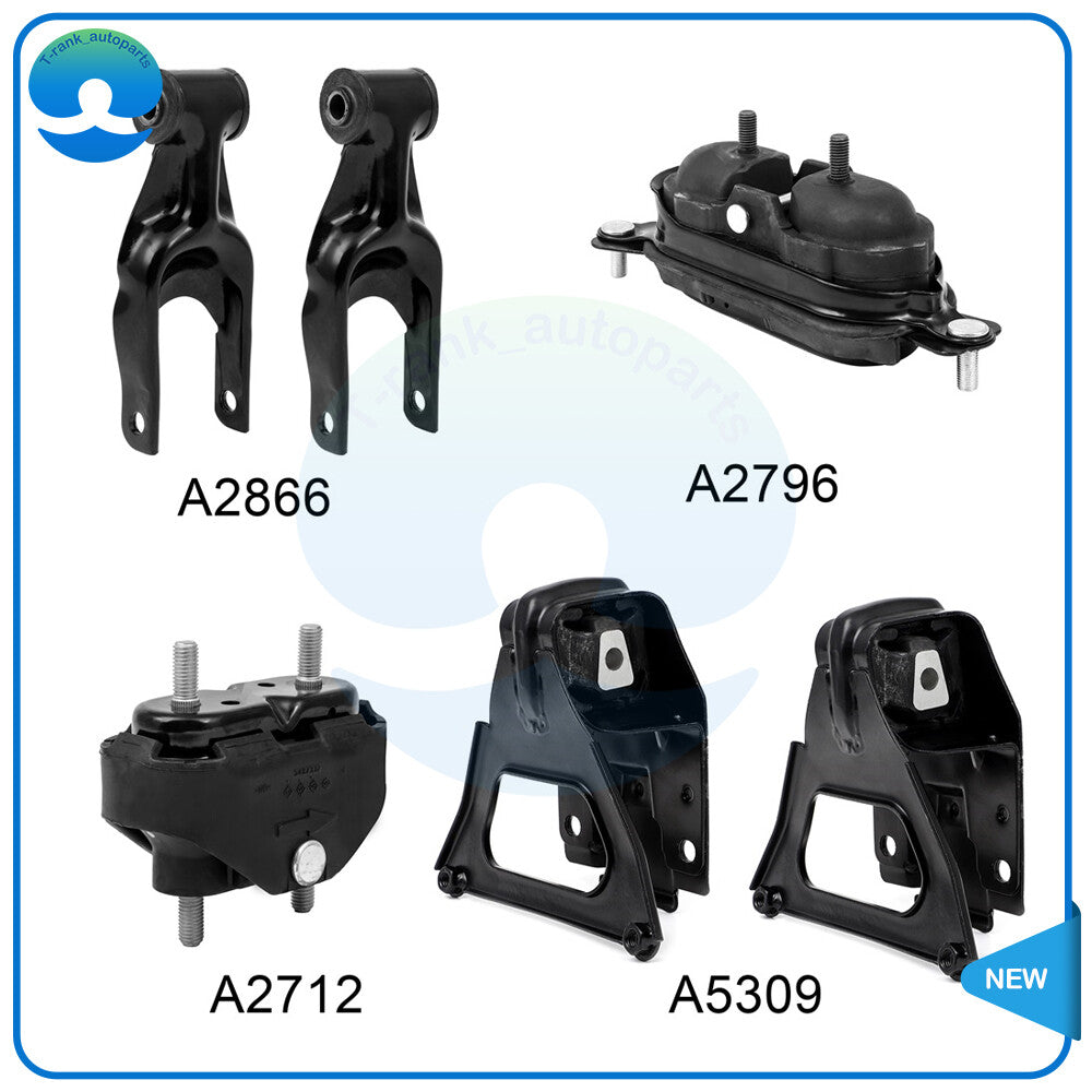 6PC Engine Motor  Transmission Mounts Set Fit for 2000-2005 for Chevrolet Impala