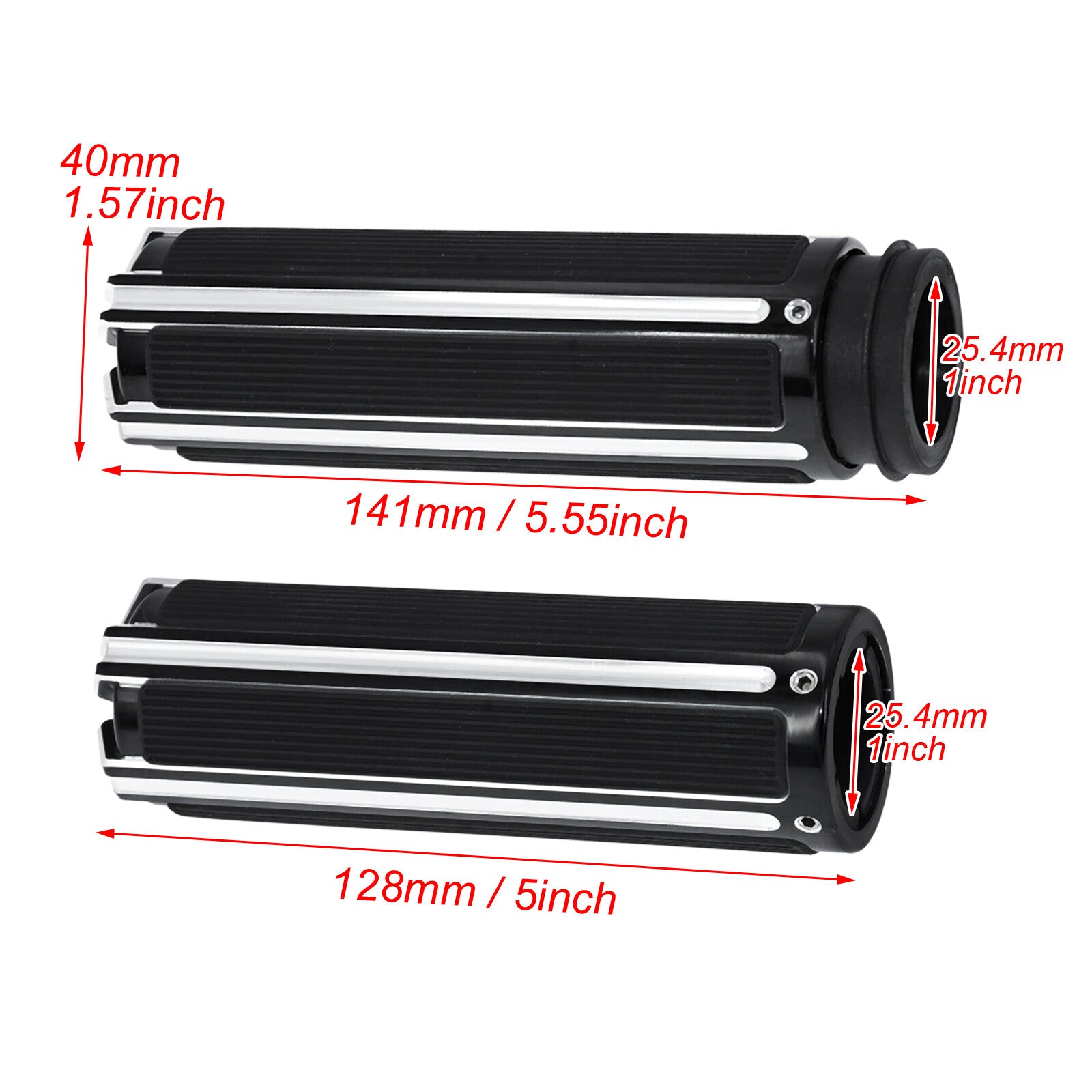 1 Black Electronic Throttle Hand Grips for Harley Touring Dyna Softail Trike