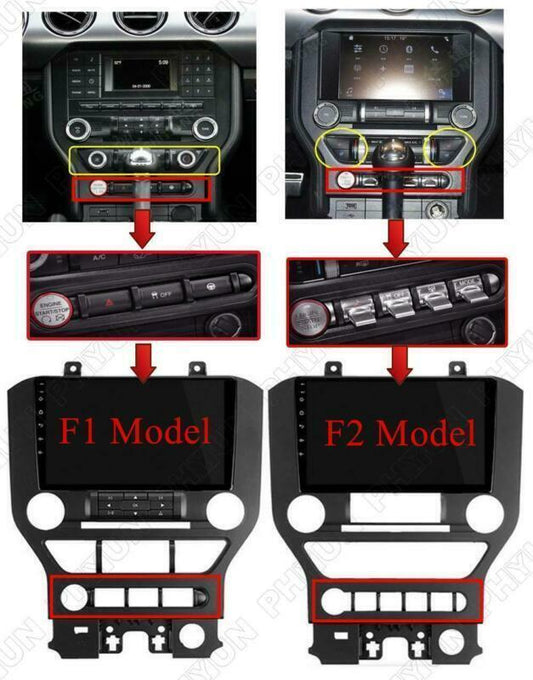 Nav Head Unit For 2015-21 for Ford for Mustang F1 Android 10.1 2+32G 9 Radio Stereo GPS