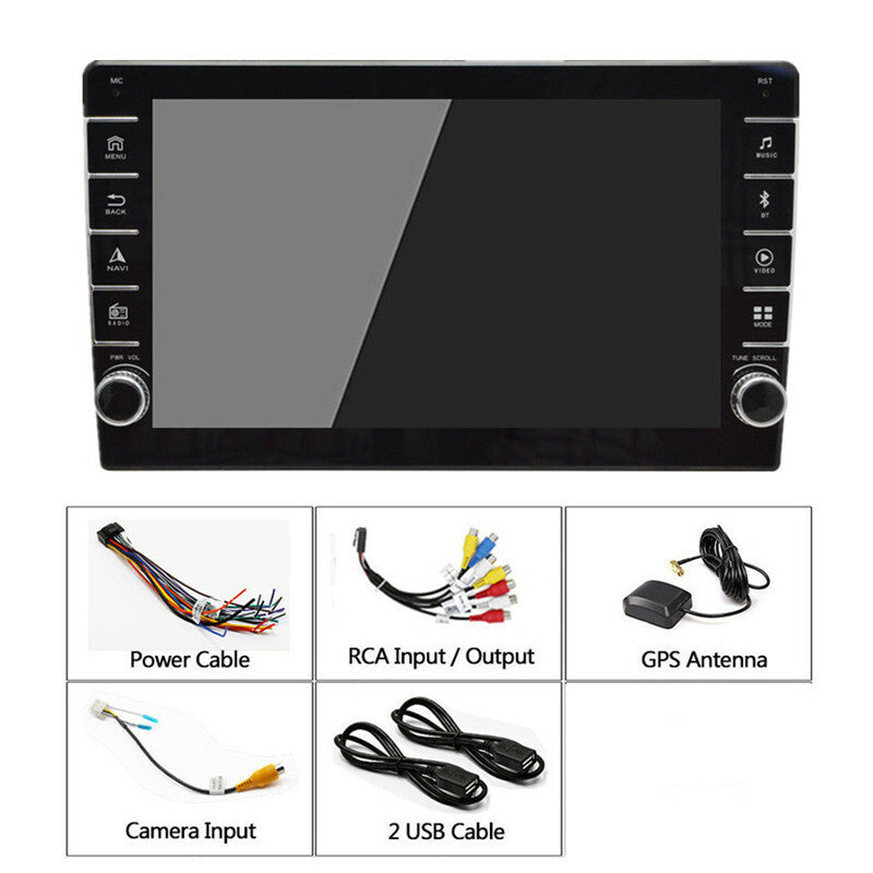 Car 9Android Modification Car Stereo Radio with Button Knob GPS Wifi Navigation