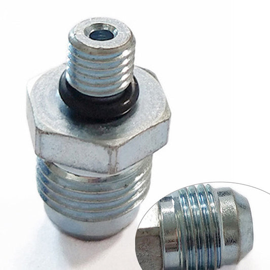 6 AN x 5/16-24 O Ring Hydroboost Spittier Return Port Fitting Iron