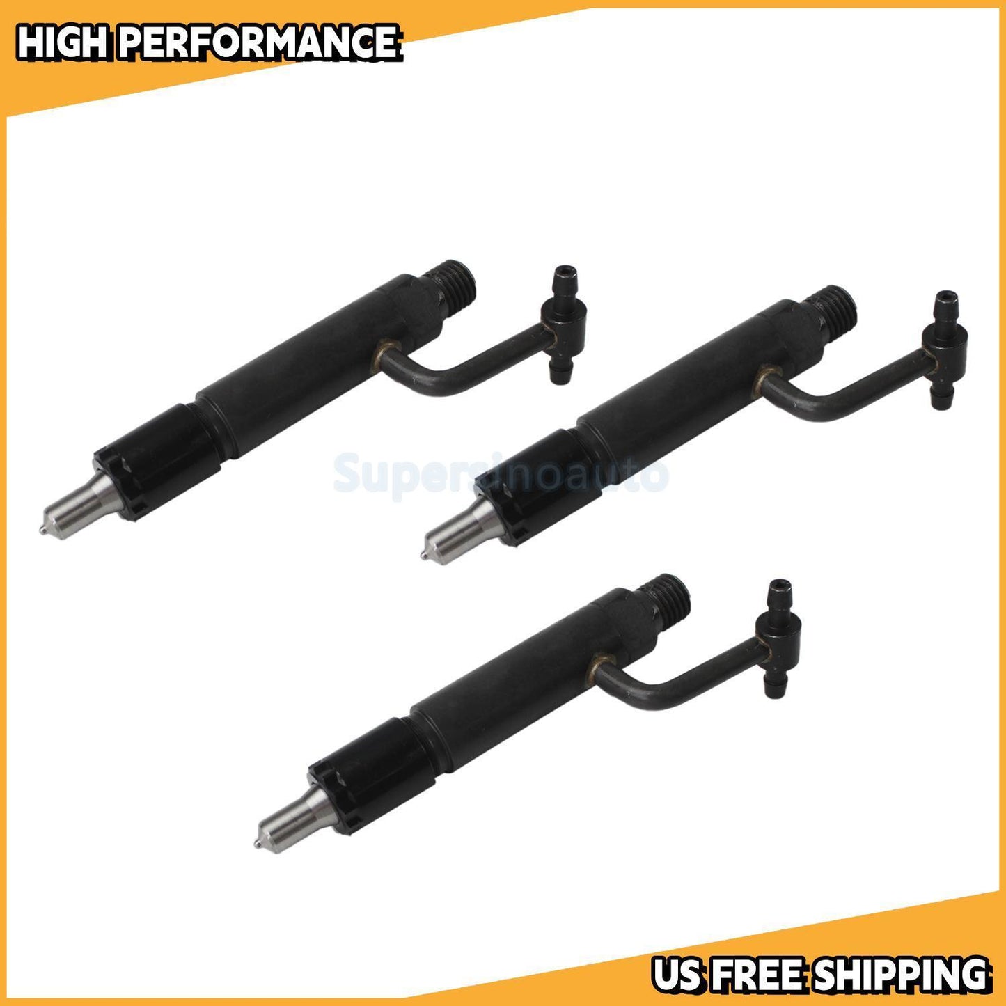 3pcs 729004-53101 Fuel Injector for Komatsu Yanmar 3TNV84 3TNV88 3D88 3D88E 3D84