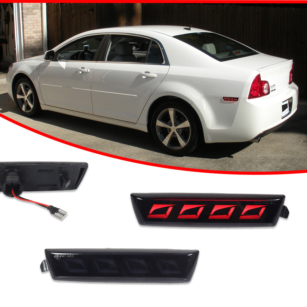 Replacement Smoke Lens LED Rear Side Marker Lights for Chevrolet Malibu 2008 - 12 Original Equipment Manufacturer (OEM)