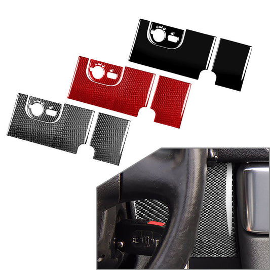 3Pcs Dashboard Headlight Switch Button Panel Cover for Audi TT 8N 2001-2006