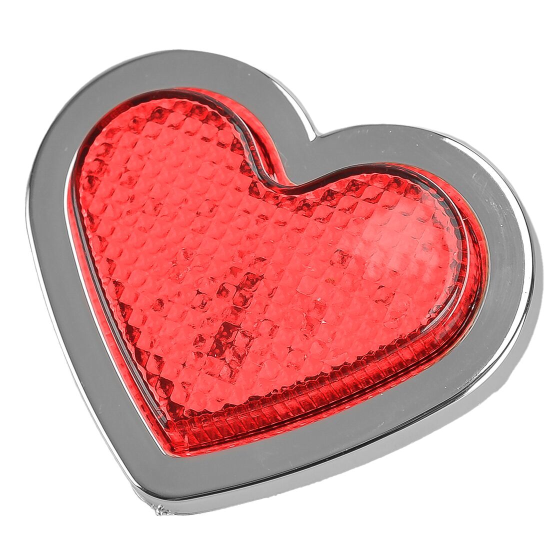 Red Heart Shaped Side Marker Light LED Turn Signal Light Indicator Lamp Part