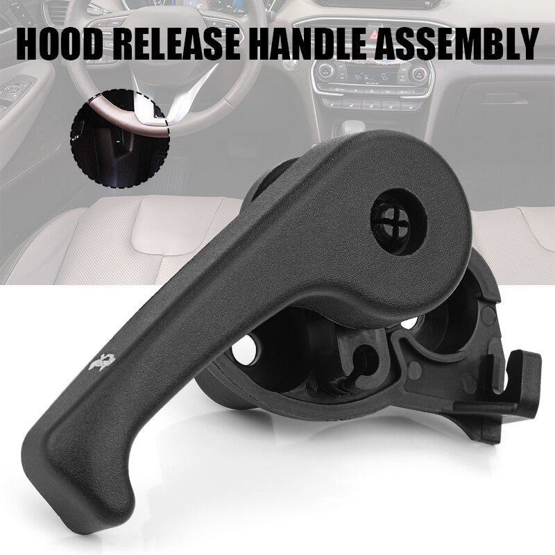 Hood Latch Release Handle  Base for Hyundai Santa Fe for Elantra for Veloster Veracruz