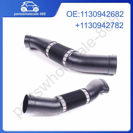 New 1 Set Left  Right Side Air Intake Duct Hose for Mercedes W220 S430 S500