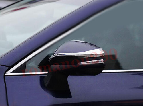 for Toyota Venza 2021-2023 ABS Chrome Side Door Mirror Strips Cover Trims Decor