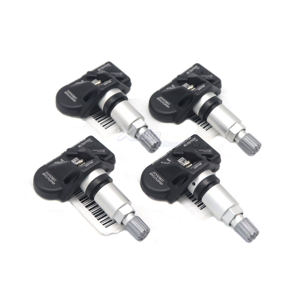 433MHz Tire Pressure Sensor 68487472AB 4x for Chrysler 300 S Touring 2022-2023