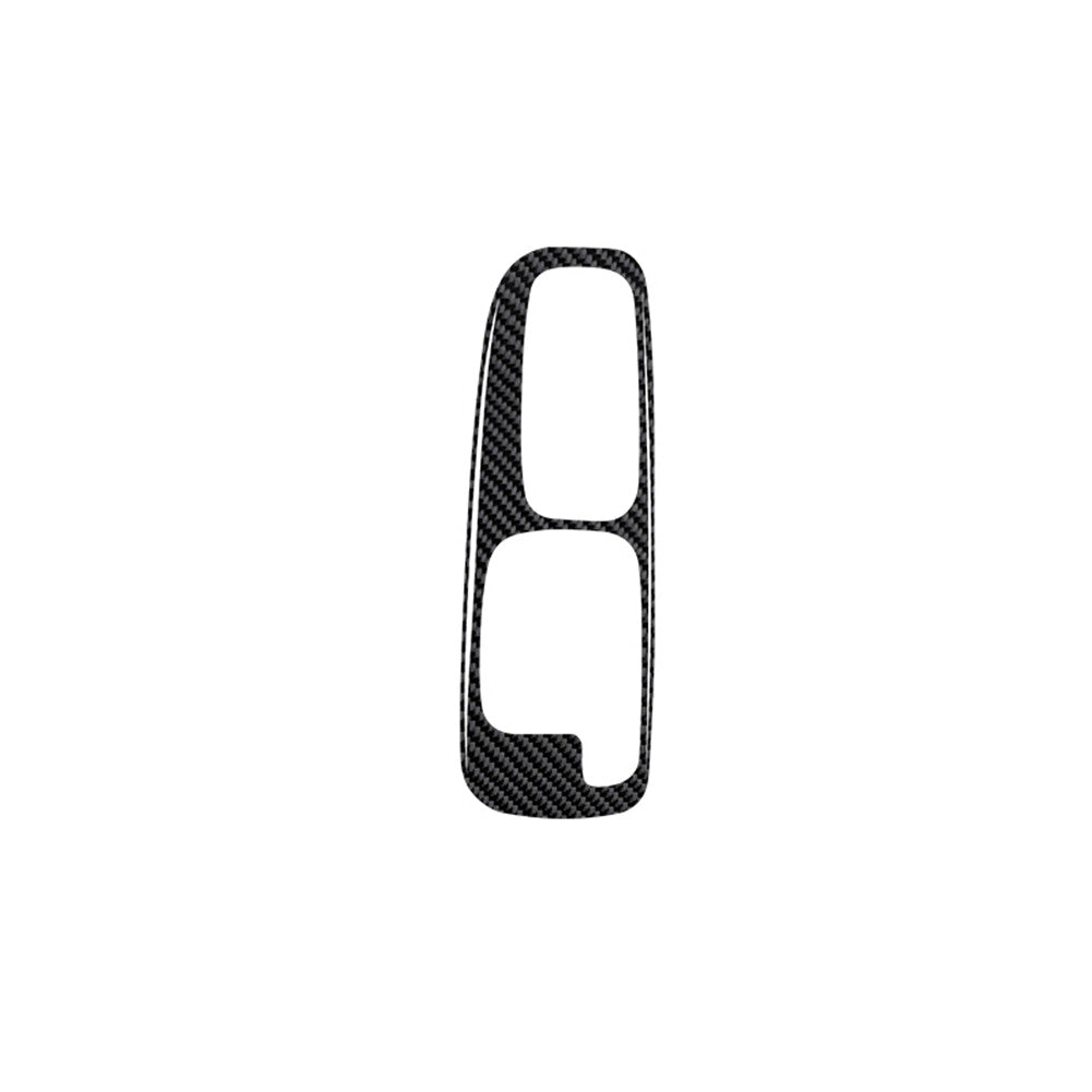 2Pcs Carbon Fiber Interior Door Handle Cover Trim for Honda for Civic 1999-2000