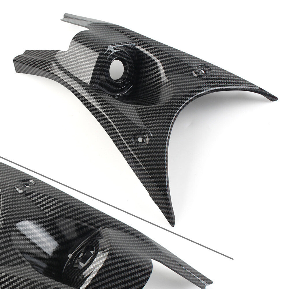 Ignition Key Case Cover Panel Fairing Carbon Fiber Fit for Kawasaki Z800 2013-16 ABS