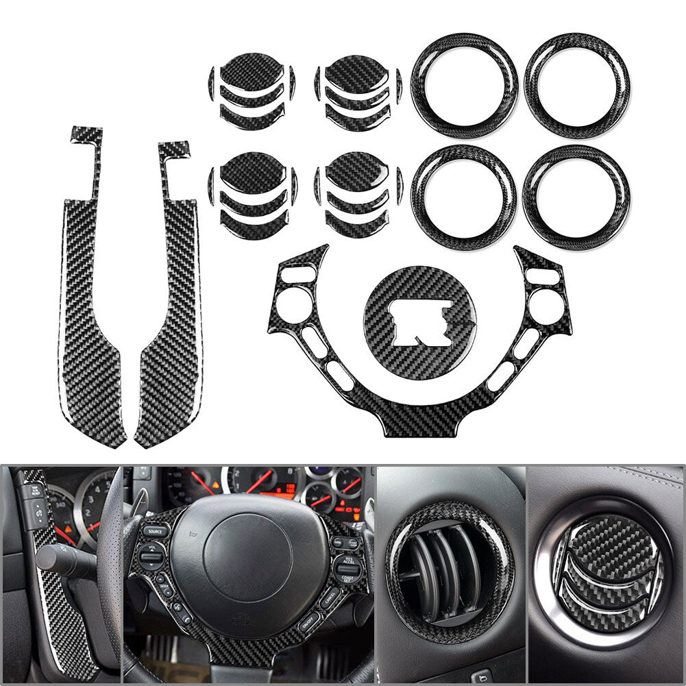 Steering Wheel Dashboard Side Panel Air Vent Outlet Cover for Nissan GTR R35
