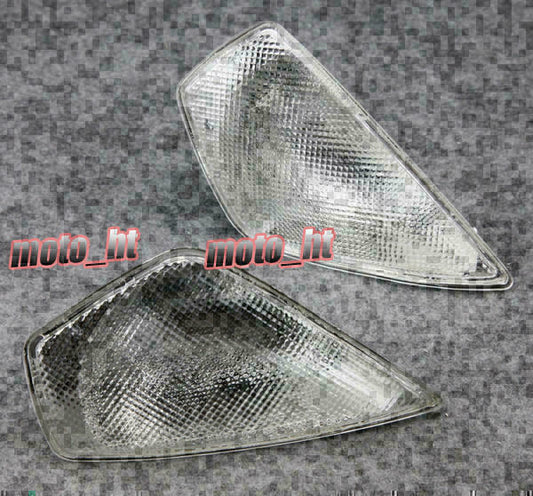 Motor Clear Front Turn Signal Light Cover Lens for Ducati 749 999 2002-2006 L+R