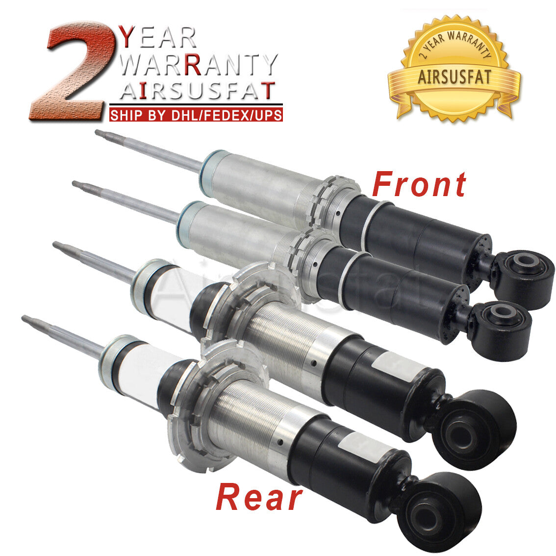 4 Front Rear Air Suspension Shock Strut W/ADS for Ferrari 458 Italia F142 282502