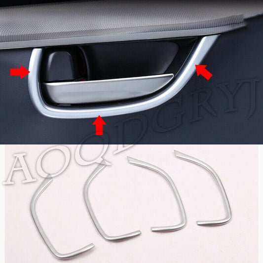 Chrome Inner Door Bowl Moulding Cover Trim for LEXUS NX200T 300H 300 2015-2021